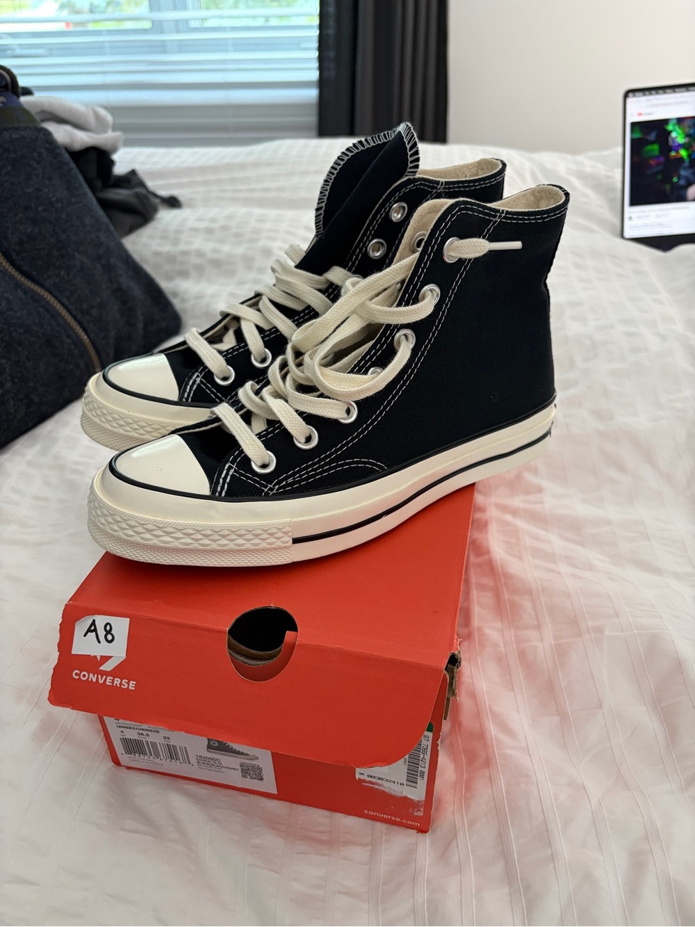 Converse old school Black High Top Sneakers